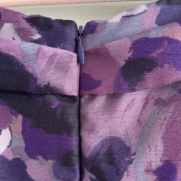 David’s Bridal Purple Fit & Flare Formal Dress Wedding Guest Mother of Bride - Picture 11 of 11